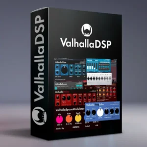 Valhalla DSP Bundle software box – premium reverb, delay, and modulation plugins with a sleek, modern design. Get the best ambient effects at GetPluginDeals.