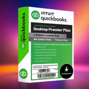 Intuit QuickBooks Desktop Premier 2024 | Genuine Lifetime License Key | Full Version for Business Accounting