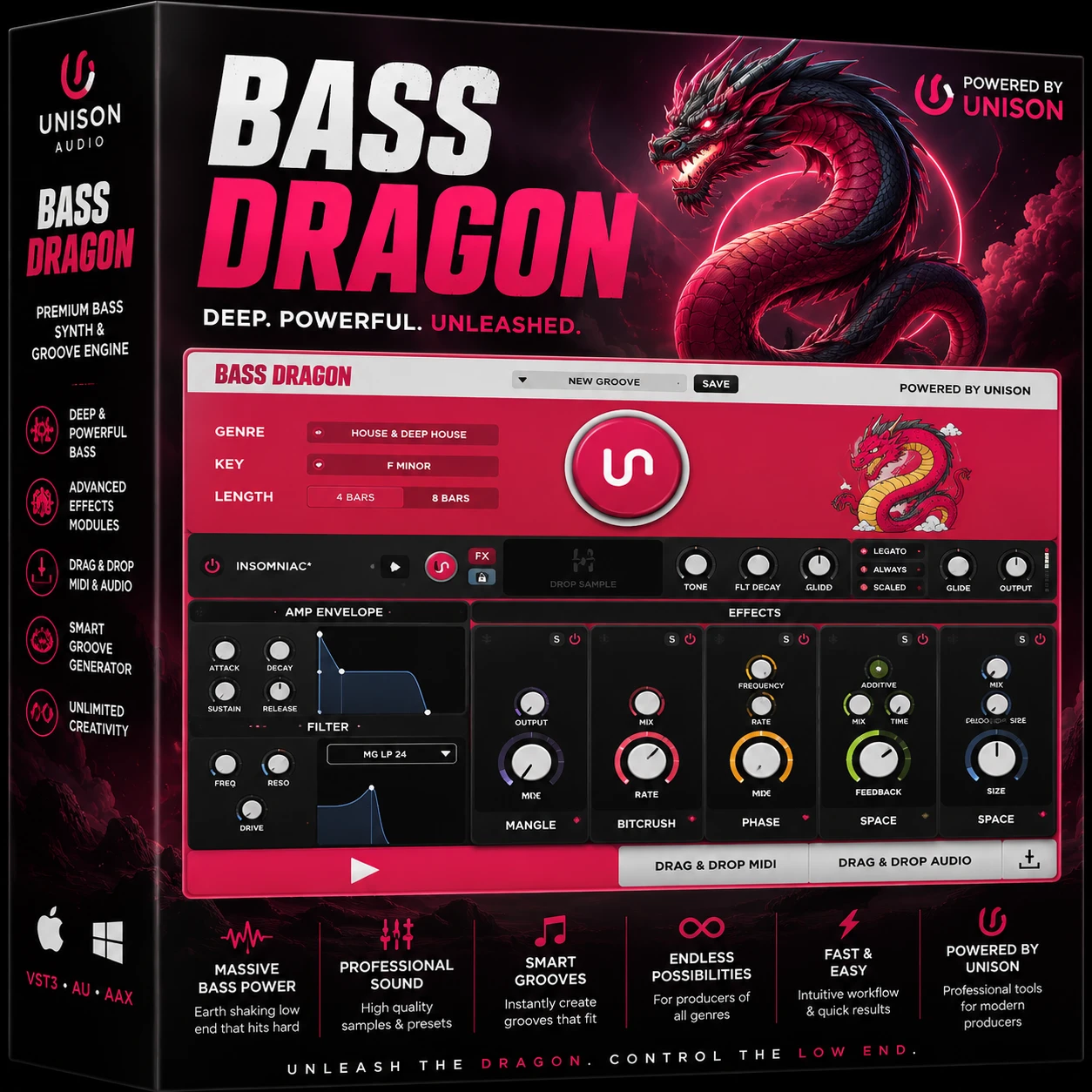 Unison Bass Dragon 2 Unison Bass Dragon