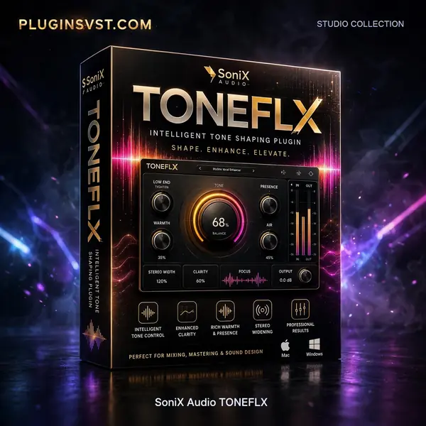 32130-pluginsvst SoniX Audio TONEFLX 3D box