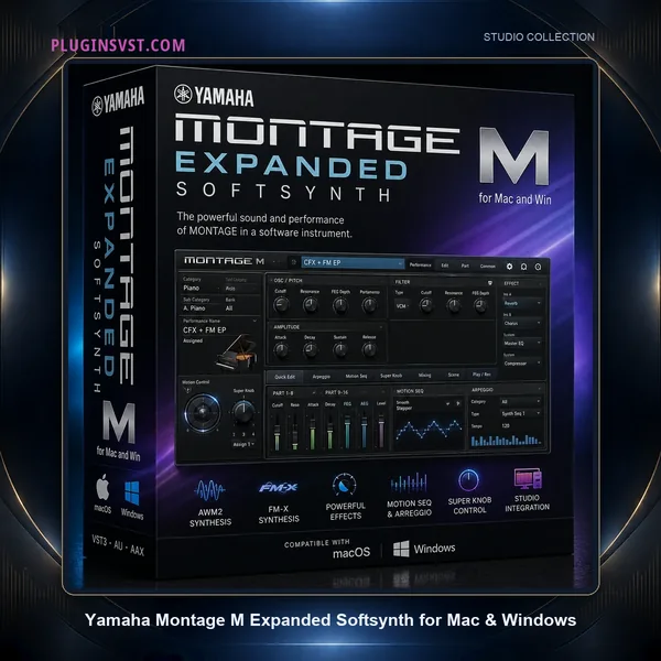 33478-pluginsvst Yamaha Montage M Expanded Softsynth 3D box