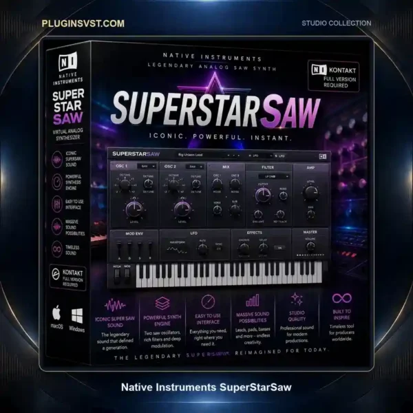 Native Instruments SuperStarSaw 3D box