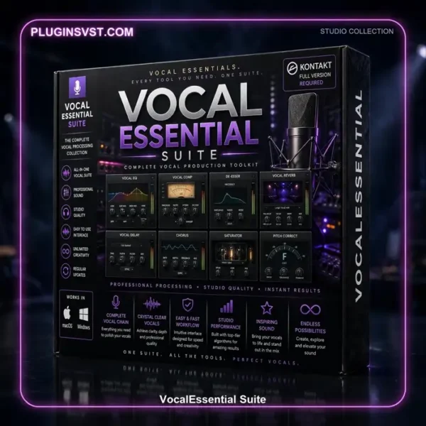 VocalEssential Suite 3D box