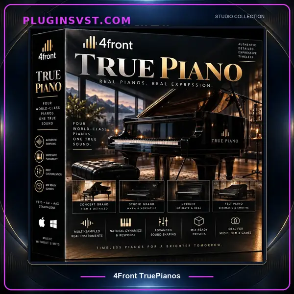 35471-pluginsvst 4Front TruePianos 3D box