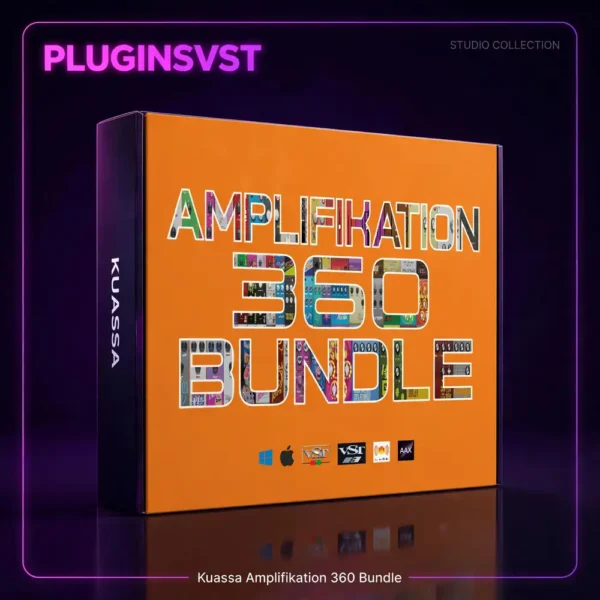 Kuassa Amplifikation 360 Bundle 3D box
